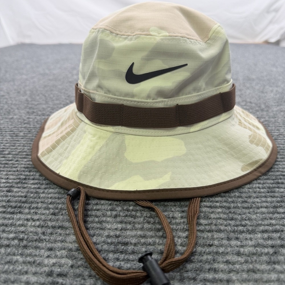 Nike Dri-Fit Apex Bucket Hat Adult Unisex Size Medium Coconut Milk Pink Camo NWT